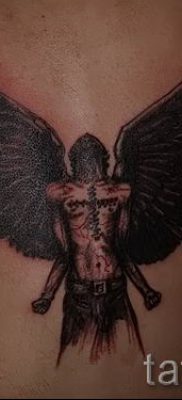 fotó egy bukott angyal tetoválásról a tetoválás jelentéséről szóló cikkhez - tatufoto.ru - 28