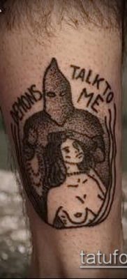 fotó hóhér tetoválásról (jelentése) - egy példa egy érdekes tetoválási rajzra - 040