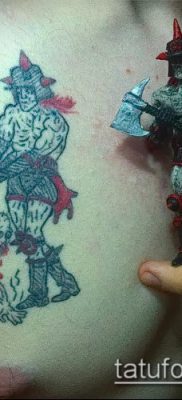 fotó hóhér tetoválásról (jelentése) - példa egy érdekes tetoválórajzra - 038