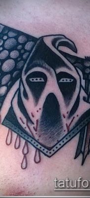 fotó hóhér tetoválásról (jelentése) - példa egy érdekes tetoválórajzra - 035