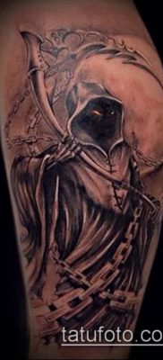 fotó hóhér tetoválásról (jelentése) - példa egy érdekes tetoválási rajzra - 028