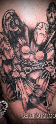 fotó hóhér tetoválásról (jelentése) - példa egy érdekes tetoválórajzra - 027