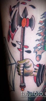 fotó hóhér tetoválásról (jelentése) - egy példa egy érdekes tetoválási rajzra - 025