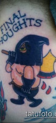 fotó hóhér tetoválásról (jelentése) - példa egy érdekes tetoválórajzra - 020