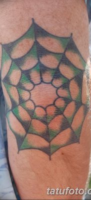 fotó a pókháló tetoválásról a könyökön, kelt 2018.02.06. №092 - tetováló pókháló a könyökön - 48456235