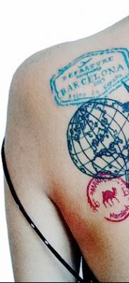 fotó tetoválás pecsét kelt 2017. 12. 30 -án № 051 - tetoválás pecsét -