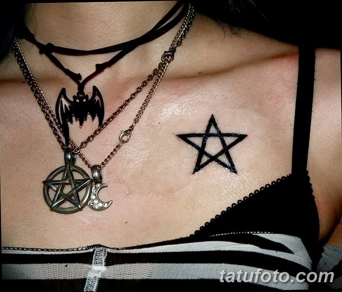 fotó egy pentacle tetoválásról, 2018. 06. 20. №113 - tetováló pentacle -