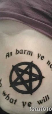 fotó egy pentacle tetoválásról, 2018. 06. 20. №135 - tetováló pentacle -