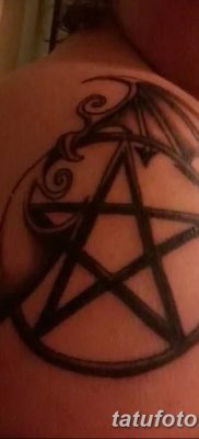 fotó egy pentacle tetoválásról, 2018. 06. 20. №122 - tetováló pentacle -