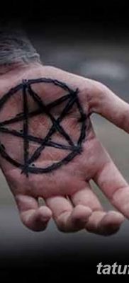 fotó egy pentacle tetoválásról, 2018. 06. 20. №121 - tetováló pentacle -