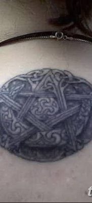 fotó egy pentacle tetoválásról, 2018. 06. 20. №119 - tetováló pentacle -