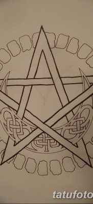 fotó egy pentacle tetoválásról, 2018. 06. 20. №115 - tetováló pentacle -