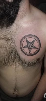 fotó egy pentacle tetoválásról, 2018. 06. 20. №114 - tetováló pentacle -