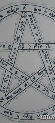 fotó egy pentacle tetoválásról, 2018. 06. 20. №112 - tetováló pentacle -