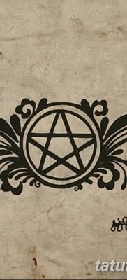 fotó egy pentacle tetoválásról, 2018. 06. 20. №105 - tetováló pentacle -