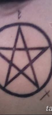 fotó egy pentacle tetoválásról, 2018. 06. 20. №100 - tetováló pentacle -