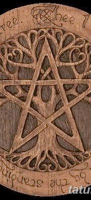 fotó egy pentacle tetoválásról, 2018. 06. 20 -án, 002 - tetováló pentacle -