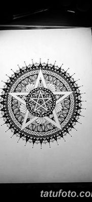 fotó egy pentacle tetoválásról, 2018. 06. 20 -án, 007 - tetováló pentacle -