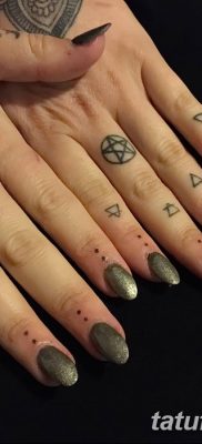 fotó egy pentacle tetoválásról, 2018. 06. 20. №016 - tetováló pentacle -