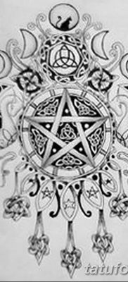 fotó egy pentacle tetoválásról, 2018. 06. 20. №035 - tetováló pentacle -