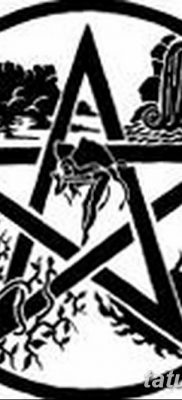 fotó egy pentacle tetoválásról, 2018. 06. 20. №039 - tetováló pentacle -