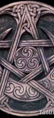 fotó egy pentacle tetoválásról, 2018. 06. 20. №057 - tetováló pentacle -