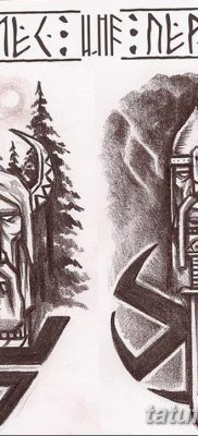 fotó a tetoválásról Perun, 2017.12.10. № 002 - tetoválás Perun -