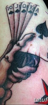 fotó tetoválás kártya királynő kelt 2017.10.21. №016 - tetoválás kártya királynő