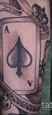 fotó a tetováló ász ásójáról (Tattoo) (érték) - példa rajz - 017