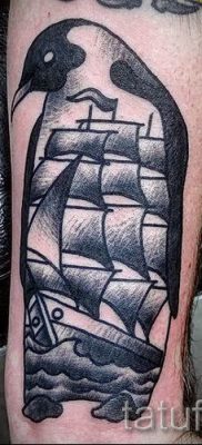 fotó a pingvin tetoválásról a pingvin tetoválás jelentéséről szóló cikkhez - tatufoto.ru - 34