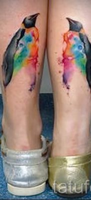 fotó a pingvin tetoválásról a pingvin tetoválás jelentését bemutató cikkhez - tatufoto.ru - 25