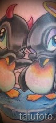 fotó pingvin tetoválásról a pingvin tetoválás jelentéséről szóló cikkhez - tatufoto.ru - 9