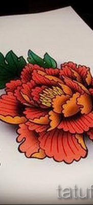 japán bazsarózsa tetoválás jelentése - fotó példa egy tetoválásra 15052016 -ból 1