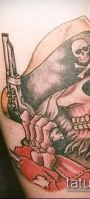 fotó egy kalóz tetoválásról (jelentése) - példa egy érdekes tetoválási rajzra - 055