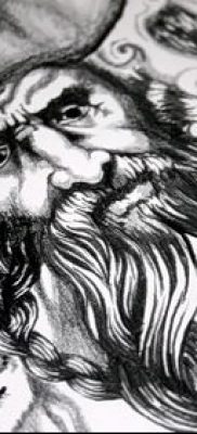 fotó egy kalóz tetoválásról (jelentése) - példa egy érdekes tetoválási rajzra - 003