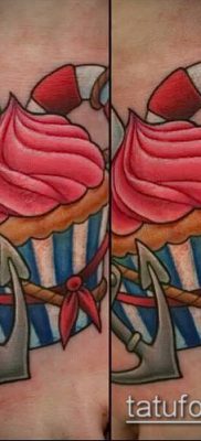 fotó egy tetoválásról PIE (Body tattoo cake) (érték) - példa rajz - 054