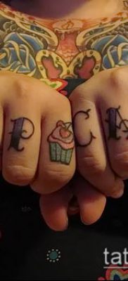 fotó egy tetoválásról PIE (Body tattoo cake) (érték) - példa rajz - 036