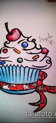 fotó egy tetoválásról PIE (Body tattoo cake) (érték) - példa rajz - 031