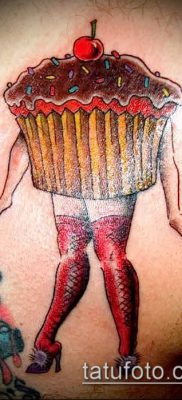 fotó egy tetoválásról PIE (Body tattoo cake) (érték) - példa rajz - 022