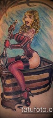 fotó egy tetoválásról PIE (Body tattoo cake) (érték) - példa rajz - 007