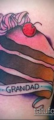 fotó egy tetoválásról PIE (Body tattoo cake) (érték) - példa rajz - 006