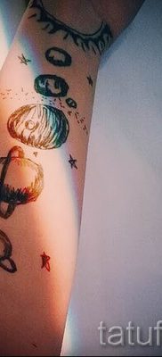 A bolygótetoválás fényképes példája a bolygótetoválás jelentését bemutató cikkhez - tatufoto.ru - 52