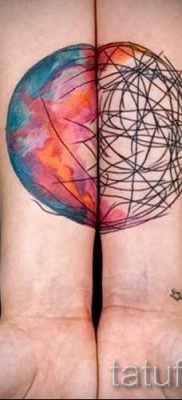 A bolygótetoválás fényképes példája a bolygótetoválás jelentését bemutató cikkhez - tatufoto.ru - 21