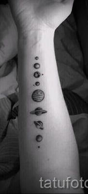 A bolygótetoválás fényképes példája a bolygótetoválás jelentését bemutató cikkhez - tatufoto.ru - 2