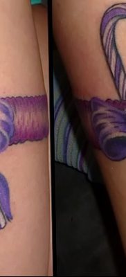 fotó harisnyakötő tetoválásról, kelt 2017. 03. 09. 179. sz. - Harisnyakötő tetoválás -