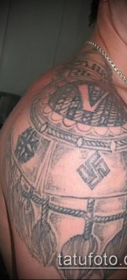 fotó tetoválás epaulett (érték) - példa rajz - 041