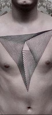 fotó tetoválás egyenes vonal (szalag) kelt 2017.08.11. №115 - Egyenes vonalú tetoválás