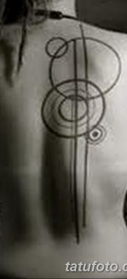 fotó tetoválás egyenes vonal (szalag) kelt 2017.08.11. №155 - Egyenes vonalú tetoválás