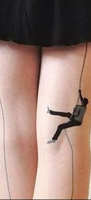 fotó tetoválás egyenes vonal (szalag) kelt 2017.08.11. №159 - Egyenes vonalú tetoválás