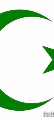 fotó egy félhold hold tetoválásról csillaggal keltezve 2018.06.26. №008 - félhold tetoválás a -